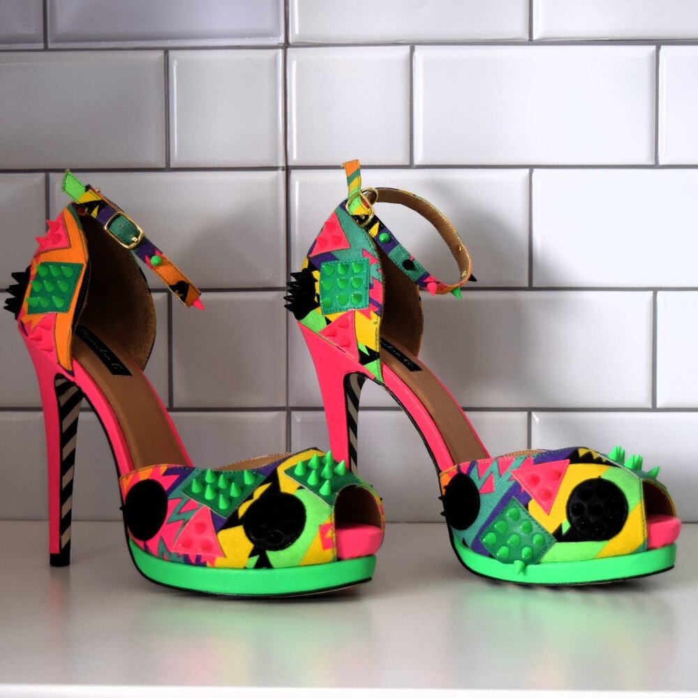 Alexandra G. Heels 80's Style Size 10